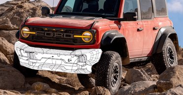 Автомобілі Ford отримають незвичайний бампер, який може змінювати форму (фото)