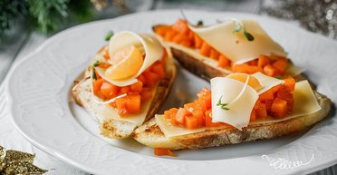 Пʼять ідей святкових бутербродів за кілька хвилин