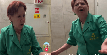 "Заблукала в палаці": прибиральниця Жовтневого палацу вразила українців своїм співом (відео)