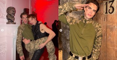 "Кто ты, воин": блогер, который уехал из Украины, устроил фотосессию в форме ВСУ — пользователи возмущены (фото)