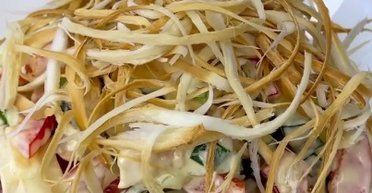 Для любителів сиру: дуже простий рецепт салату Double Cheese