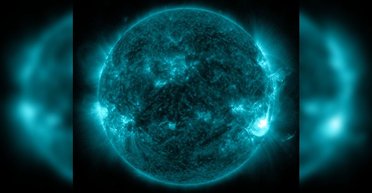 Спалах на Сонці спричинив найсильнішу сонячну бурю за останні 7 років (відео)