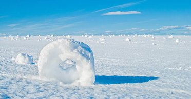 На самом деле снег не ослепительно белый — это все иллюзия: каков его настоящий цвет