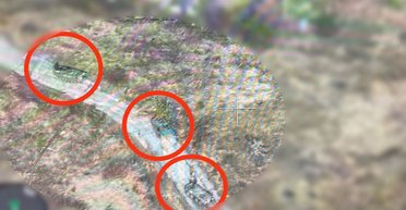 Неудачный штурм: колонна ВС РФ пыталась прорвать позиции Нацгвардии под Авдеевкой (фото)