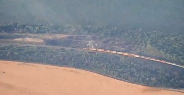 Два подрыва за неделю: ГУР остановило поезд с боеприпасами ВС РФ в Запорожской области (видео)