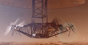 На Марс відправлять 6 вертольотів: вони підготують висадку астронавтів NASA на планету (відео)