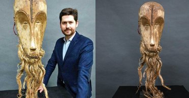 "Таких 10-12 у світі": пара з Франції хоче отримати частку від продажу маски за 4,2 млн євро (фото)