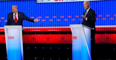 "Ты занимался сексом с порнозвездой": на дебатах Байден напомнил Трампу о его изменах (видео)