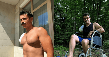 Син телеведучого Грубича, який втратив руку на фронті, розказав про своє майбутнє