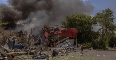 Бои за Торецк: пехота ВС РФ уже пересекла границу города, — батальон "Айдар" (карта)