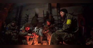 "Сыпется потолок": бойцы 3 ОШБр показали обстановку в подвале Авдеевского коксохима (видео)