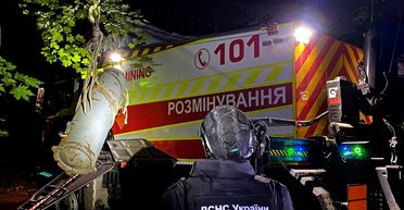 В лесу Киева нашли боевую часть от ракеты Х-69: такая же уничтожила Трипольскую ТЭС (фото)