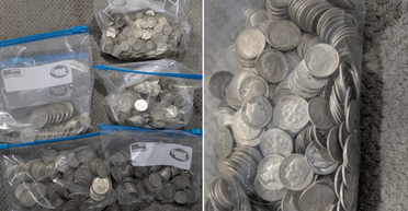 Выгодный ремонт: на женщину с потолка упало сокровище стоимостью $10 тысяч (фото)