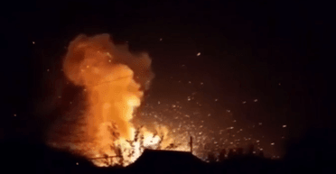 Силы обороны уничтожили склад РФ с "Шахедами" в Краснодарском крае РФ (видео)