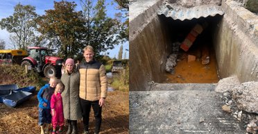 Сім'я знайшла бункер часів Другої світової війни в саду через 3 роки після переїзду (фото)