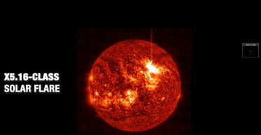 Самая мощная вспышка на Солнце: NASA пришлось спасать российских астронавтов на МКС (видео)