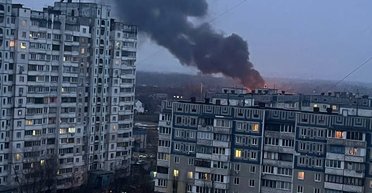 В Киеве горел Выдубицкий мужской монастырь, — КГГА (видео)