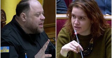 "Да лягте здесь — мне все равно": Стефанчук и Безуглая поссорились на заседании Рады