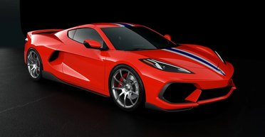 Новейший Chevrolet Corvette получил элегантный тюнинг с карбоновым кузовом (фото)