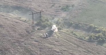 Штурмовики ЗСУ показали роботу 120-мм міномета по російській БМП на відео