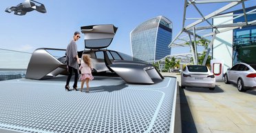 Воздушный суперкар: в США готовят роскошное летающее авто (фото, видео)