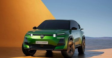 Выразительный дизайн и электрическая версия: Citroen показали новый семейный кроссовер (видео)