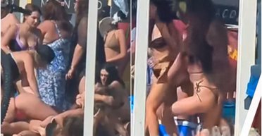 Розлітались купальники: жінки масово побились на пляжі Одеси — їх посварила російська музика