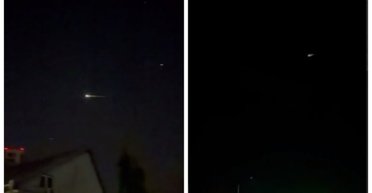 В небе над Киевом заметили неизвестный яркий объект: говорят, это была комета (видео)