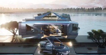 General Motors показали необычный беспилотный автодом премиум-класса (фото, видео)