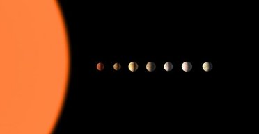 NASA виявило зоряну систему із 7 планет: дві з них схожі на Землю (фото)