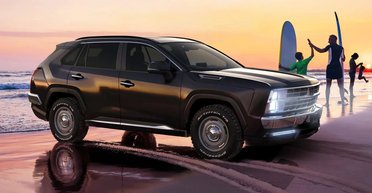 Необычная Toyota RAV4 с брутальным "американским" дизайном возвращается на рынок (видео)