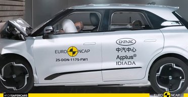 Доступный китайский электромобиль провалил краш-тесты в Европе (видео)