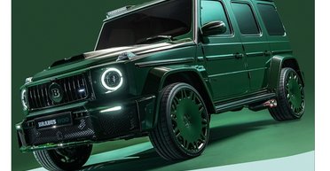 Зеленый, как Халк: Brabus представил сверхмощный "Гелендваген" (фото)
