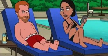 "Сэр, ваши миллионы от Netflix за...неизвестно за что". В мультфильме высмеяли принца Гарри и Меган Маркл