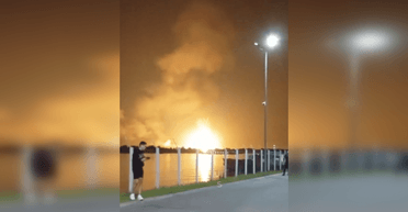 Вибух бачили в Румунії: РФ пошкодила магістральний газогін на Одещині під час атаки (відео)