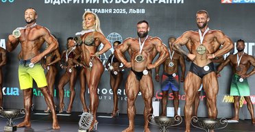 Скандал во Львове: бодибилдер из Днепра выступал под музыку на русском языке (видео)