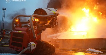 Удар по объектам энергетики на Полтавщине: появились фото последствий атаки, – ГСЧС