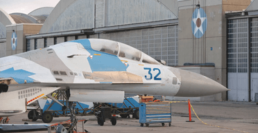 Приобрели в Украине: как в американском музее появился истребитель Су-27УБ (фото)