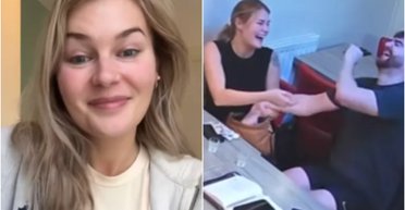 Пара наїлась у ресторані, а потім офіціанти показали їм запис з камери спостереження (фото)