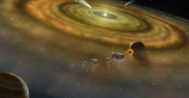 Астероид помог ученым раскрыть секрет происхождения внешней части Солнечной системы (фото)