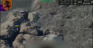 Закончились гранаты: боец ВСУ в окопном бою "нейтрализовал" оккупанта каской (видео)