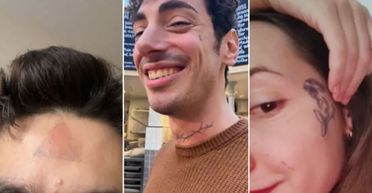 Друзі зробили смішні "тимчасові" тату в різних місцях: тепер це все не змивається (фото)