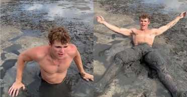 Смертельна пастка: чоловік вибрався із сипучих пісків за допомогою лайфхаку (відео)