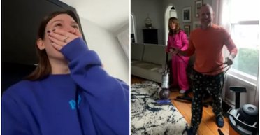 Жінка почула шум в будинку й зловила на "гарячому" своїх 55-річних батьків (відео)