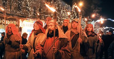 Дебрецен в огне. Факельные шествия на Рождество