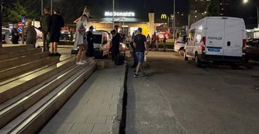 Снова стрельба во Львове: выстрелы раздались возле "МакДональдса", подозреваемый задержан (видео)