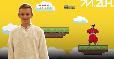 "Показать историю Украины всему миру": школьник создал игру про казаков и получил награду