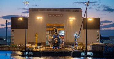 "Золотий" підводний човен: у Британії спустили на воду атомну субмарину Agamemnon (фото)