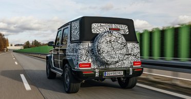 Mercedes впервые показал новейший нестандартный кабриолет "Гелендваген" (фото)