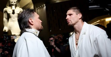 "Мы оба родители": Усик и Верховен провели совместную пресс-конференцию перед боем, что сказали